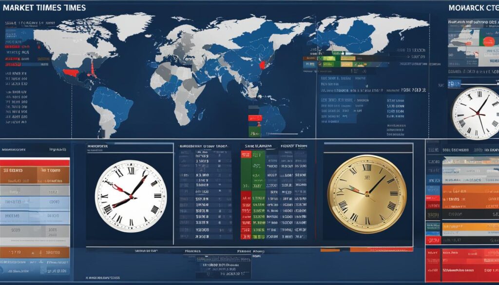 Forex market opening times and trading hours table